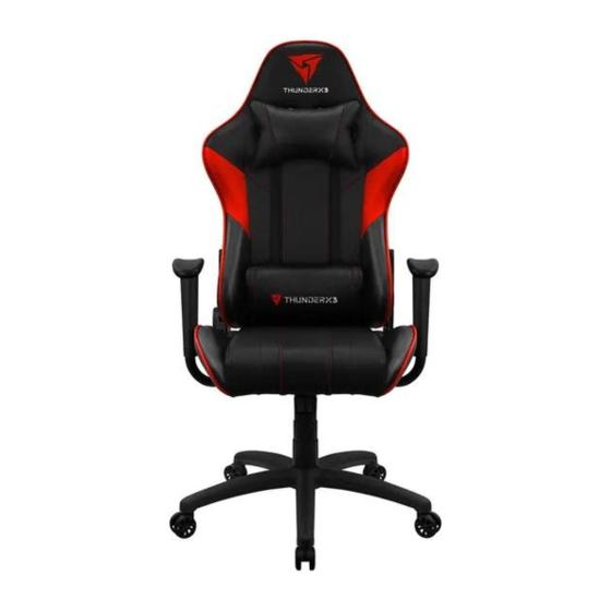 Imagem de Cadeira Gamer ThunderX3 EC3 Com Almofadas Até 120kg Preto E Vermelho - EC3