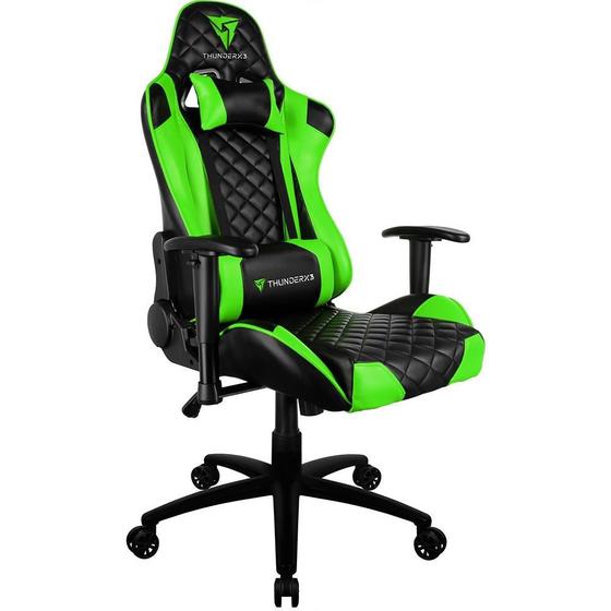 Imagem de Cadeira Gamer ThunderX3 TGC12, Preto e Verde