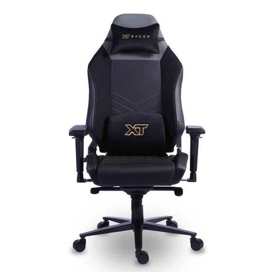 Imagem de Cadeira Gamer Xt Racer Draco - Preta E Dourado