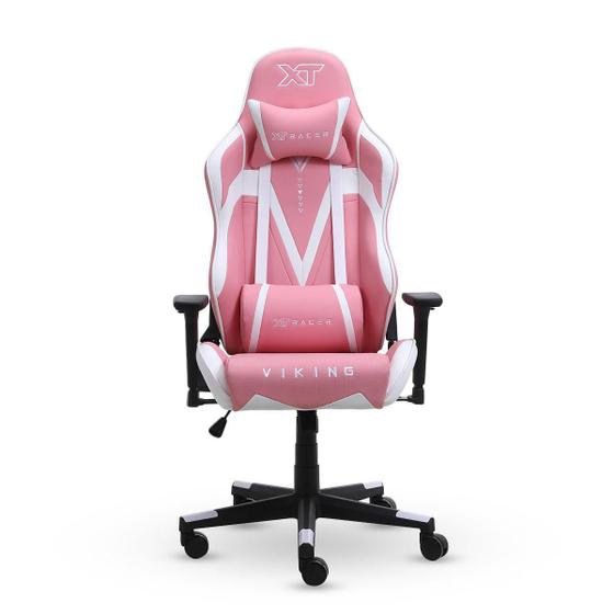 Imagem de Cadeira Gamer Xt Racer Viking Series XTR019 Rosa E Branco