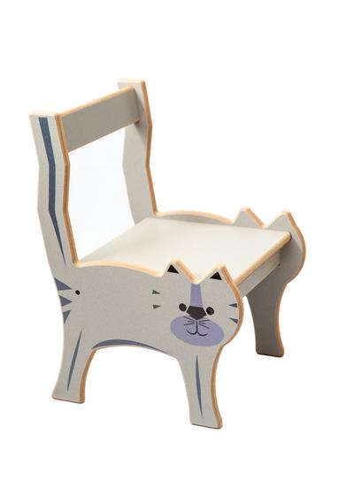 Imagem de Cadeira Infantil Animais Cadeirinha Gato