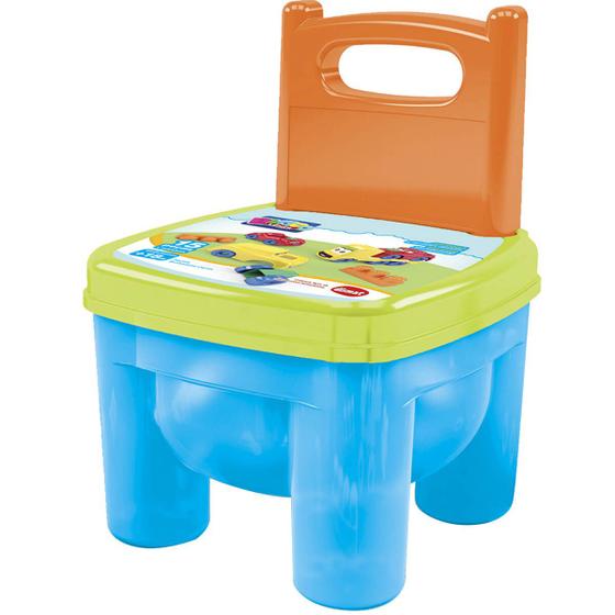 Cadeira Infantil Brinquedos Educativos Peças Montar Encaixe Menor preço em Cadeira Infantil Brinquedos Educativos Peças Montar Encaixe