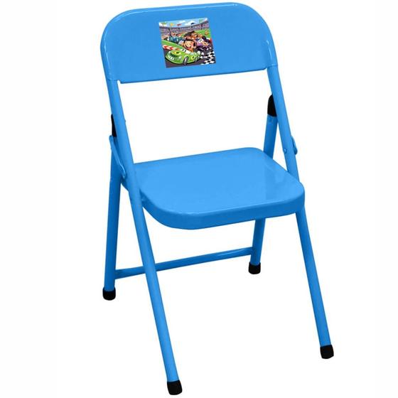 Imagem de Cadeira Infantil de Aço Dobrável Fantasia - 10.405 - AÇOMIX