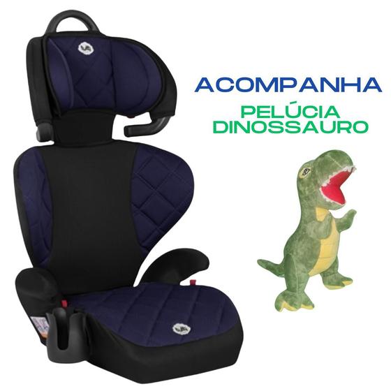 Imagem de Cadeira Infantil Para Carro 15 a 36kg Vira Assento Triton Azul - Tutti Baby