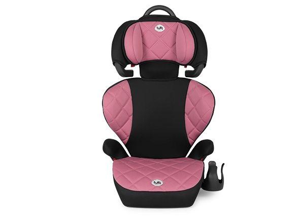 Imagem de Cadeira Infantil Para Carro Triton Rosa, Vira Assento, Com Porta Copos - Tutti Baby
