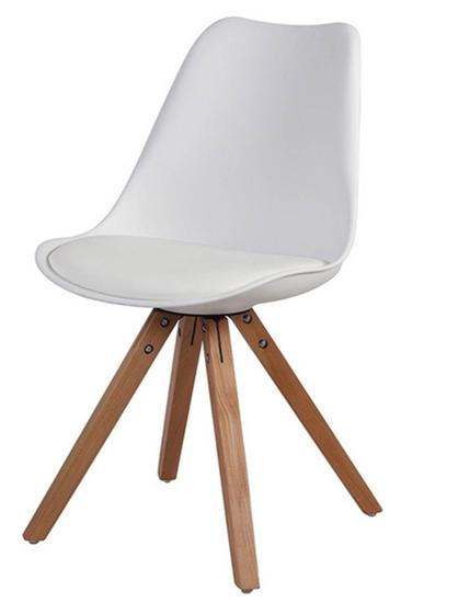 Cadeira Ligia Eames PP Base Madeira Branca - 25853 Menor preço em Cadeira Ligia Eames PP Base Madeira Branca - 25853