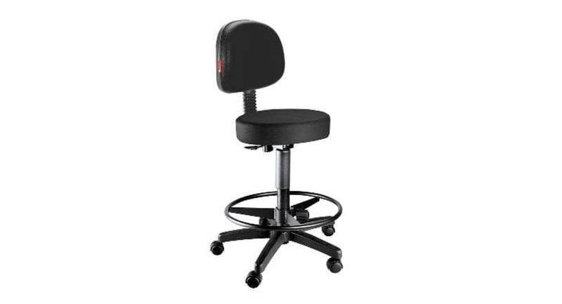 Imagem de Cadeira Mocho Alto com Encosto Secretaria