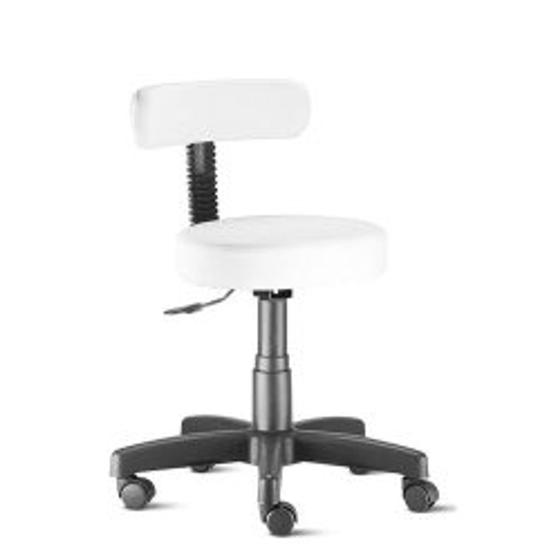 Imagem de Cadeira Mocho Encosto Slim com Regulagem de Altura