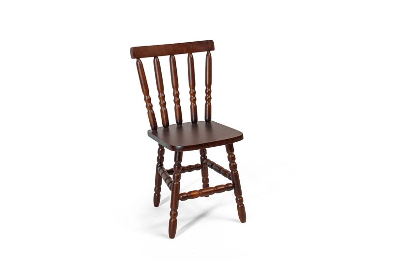 Imagem de Cadeira Mônaco Assento Pequeno - Imbuia - JM Móveis