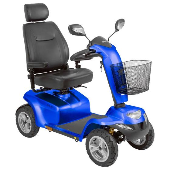 Imagem de Cadeira Motorizada Scooter Scott XL até 181kg Azul Metálico Ottobock