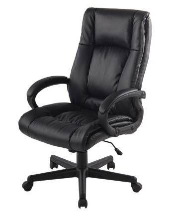 Imagem de Cadeira Office Galiza material sintético Preto Base Nylon 118cm - 47270