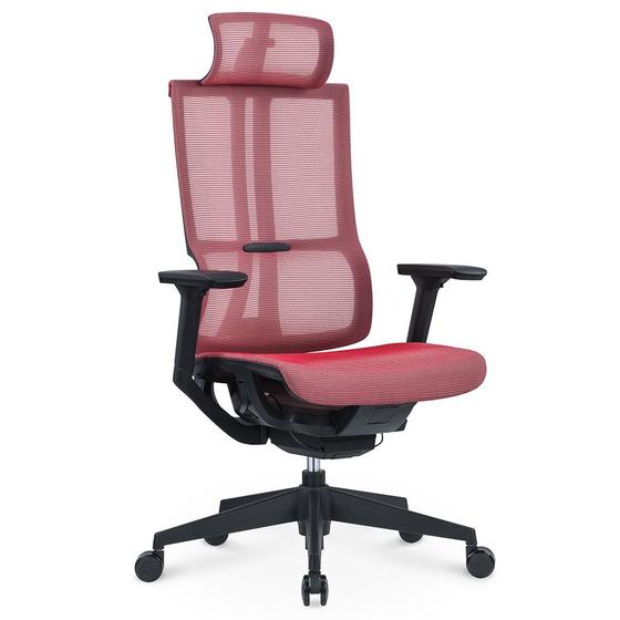 Cadeira Office Husky Technologies Sit 770, Até 120 kg, Encosto de Cabeça 2D, Encosto de Braço 3D, Apoio para Pés, Preto e Vermelho - HOFB014 Menor preço em Cadeira Office Husky Technologies Sit 770, Até 120 kg, Encosto de Cabeça 2D, Encosto de Braço 3D, Apoio para Pés, Preto e Vermelho - HOFB014