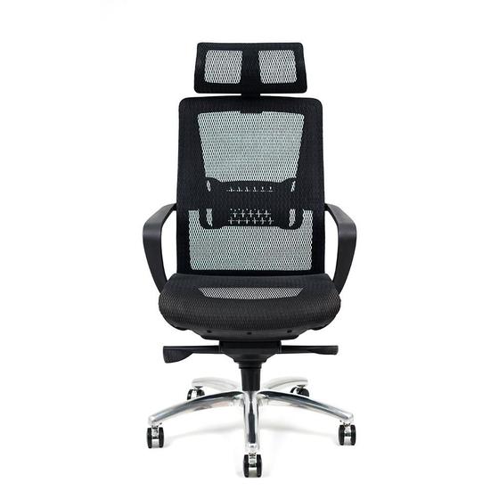 Imagem de Cadeira Office Rise Mode Office 01, Até 100Kg, Tela Mesh, Preto - RM-CO-01-BK