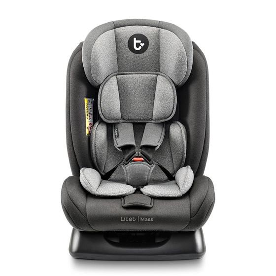 Cadeira Para Auto 0-36 Kg Litet Mass Preta e Cinza - BB458