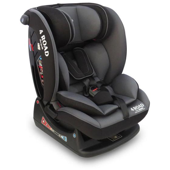 Imagem de Cadeira para Auto 4Road Gray Black (0 até 36 kg) - Burigotto