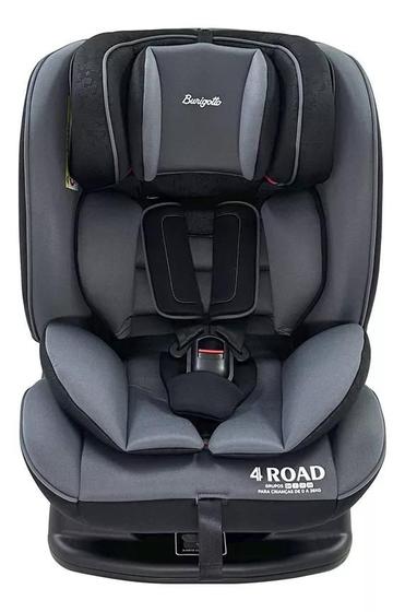 Imagem de Cadeira para auto 4road Gray Black - Burigotto