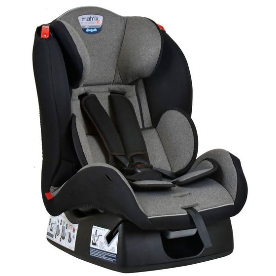 Cadeira para Auto Matrix de 0 à 25 Kg Burigotto Cinza Menor preço em Cadeira para Auto Matrix de 0 à 25 Kg Burigotto Cinza