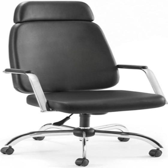 Cadeira para Escritório para Obesos até 200KG Cromada Preto Design Office Móveis Móveis de Cadeira para Escritório para Obesos até 200KG Cromada Preto Design Office Móveis Móveis de