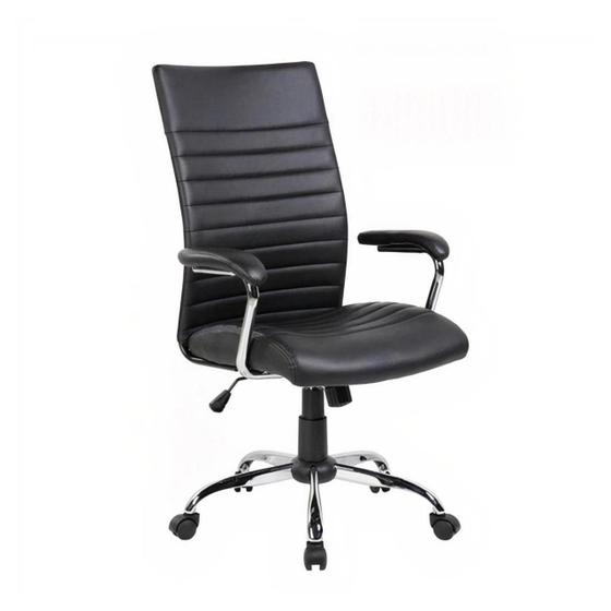 Cadeira para mesa de reunião Giratória de Escritório Diretor Luna Home Office Cor Preto Menor preço em Cadeira para mesa de reunião Giratória de Escritório Diretor Luna Home Office Cor Preto