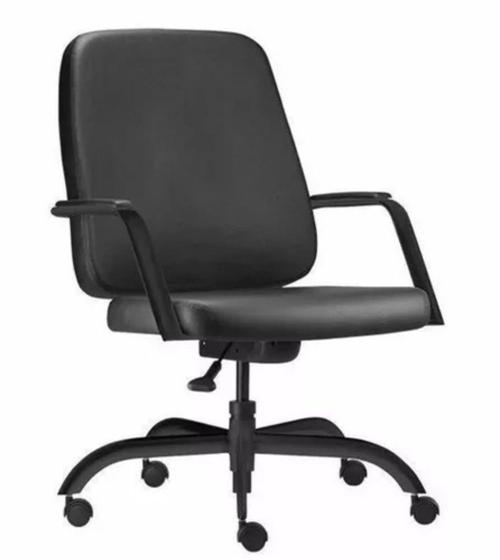 Imagem de Cadeira para Plus Size até 200kg com Base Giratória Linha Plus Size Preto
