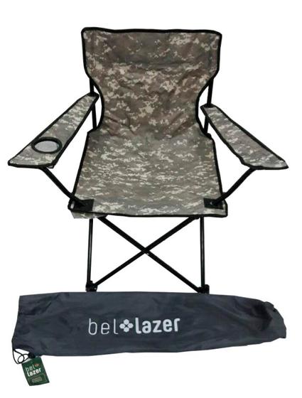 Cadeira Pesca Araguaia Porta Copo Camuflada Dobrável Confort Menor preço em Cadeira Pesca Araguaia Porta Copo Camuflada Dobrável Confort