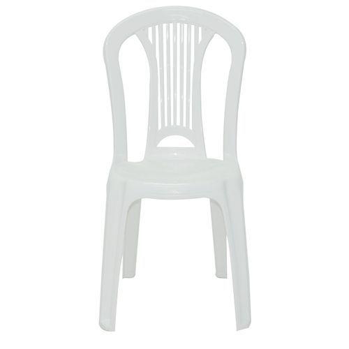 Imagem de Cadeira plástica Atlântida  Bistro Tramontina sem braço branca