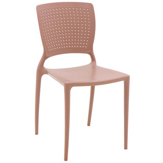 Imagem de Cadeira Plástica Polipropileno e Fibra de Vidro Safira - Tramontina
