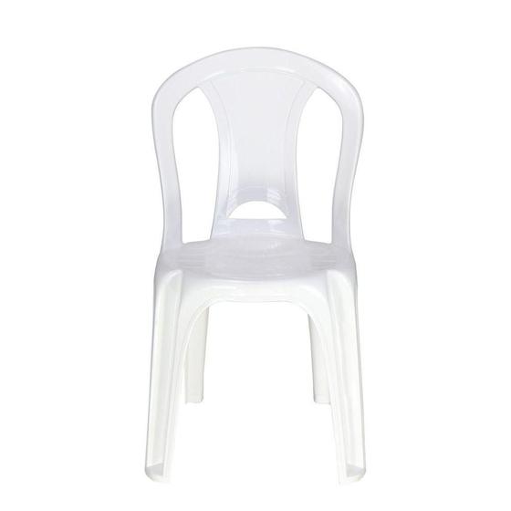Imagem de Cadeira Plástica Tramontina 92012010 Búzios Branca