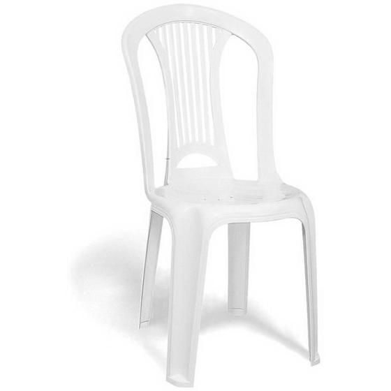 Imagem de Cadeira Plástica Tramontina Atlântida, Branca - 92013010