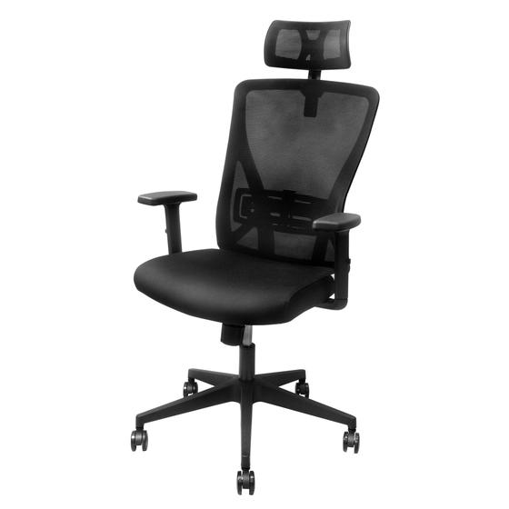 Imagem de Cadeira Presidente Giratória Ergonômica Reclinável 3 Posições Gamer ERGO I Crivelo