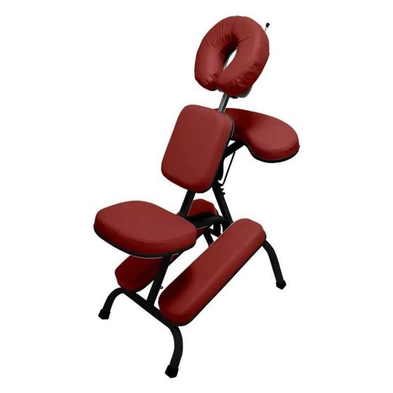 Imagem de Cadeira Quick Massage Legno Portátil Dobrável Shiatsu Black - Escolha a Cor