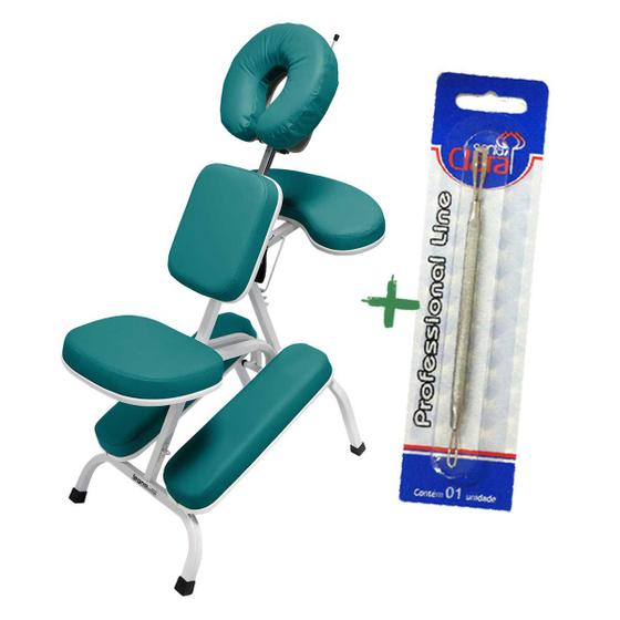 Imagem de Cadeira Quick Massage Legno Portátil Dobrável Shiatsu, Extrator Inox Duplo