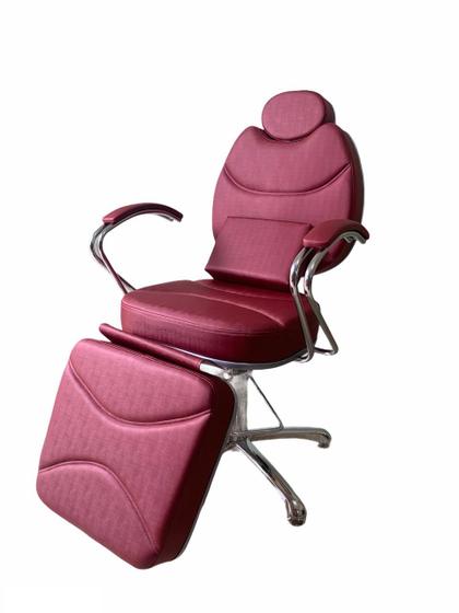 Imagem de Cadeira Reclinável Poltrona Maquiagem Pigmentação + Lombar 