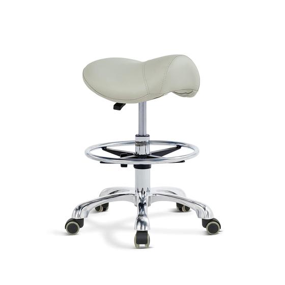 Imagem de Cadeira Rolling Saddle Stool Grace&Grace Ergonomic com encosto