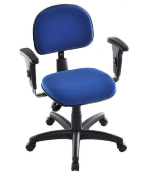 Imagem de Cadeira Secretária com Back System Linha Robust Azul