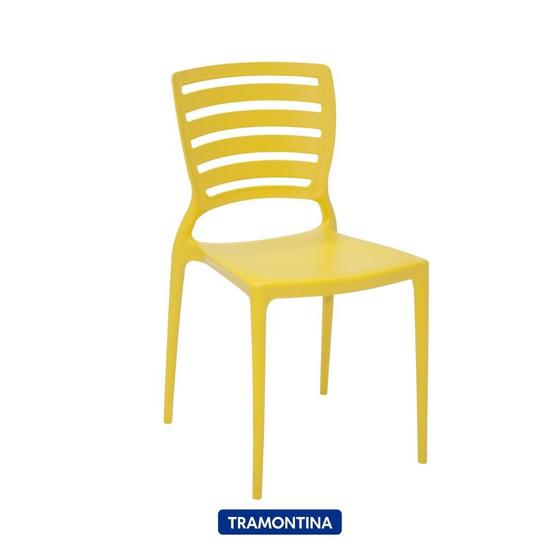Imagem de Cadeira Sofia Tramontina Resistente Empilhavel Varias Cores