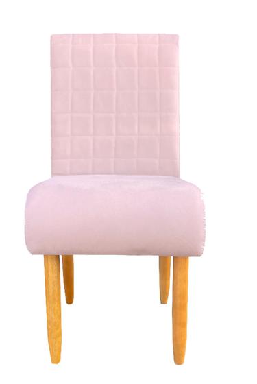 Imagem de Cadeira stela sued rosa bebê