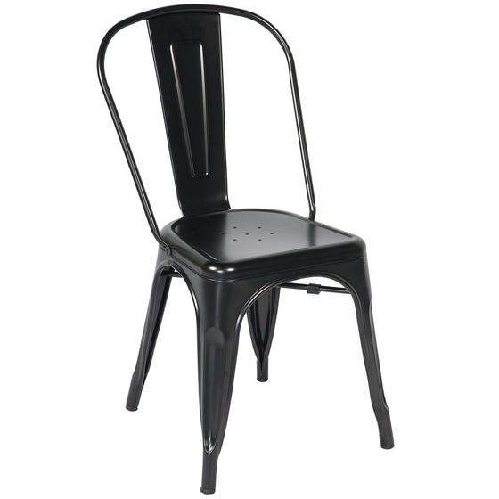 Imagem de Cadeira tolix iron metal preta