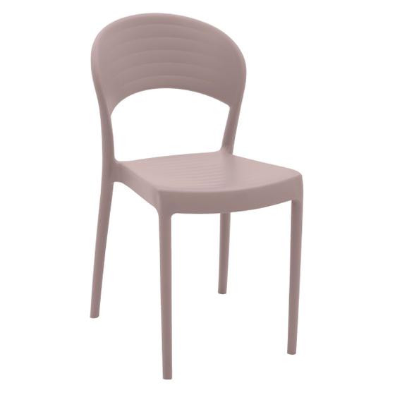 Imagem de Cadeira Tramontina Sissi Summa Camurça em Polipropileno Sustentável e Fibra de Vidro