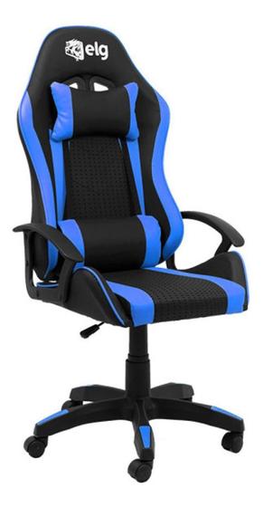 Imagem de Cadeira ul E Preta Gamer Ergonômica Elg - Ch36Bkbl