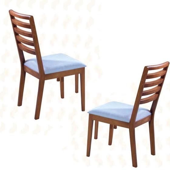 Imagem de Cadeiras para Mesa de Jantar Estofada - Valença - Art Salas