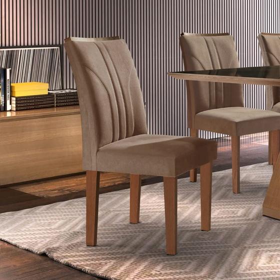 Imagem de Cadeiras para Mesa de Jantar Estofadas - Laguna - Cel Móveis