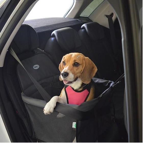 Imagem de Cadeirinha Assento Carro Transpet BIG 15kg cães Preto