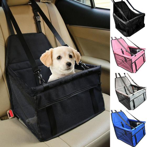 Imagem de Cadeirinha Assento Pet Cadeira Banco Carro Para Cães e Gatos Viagem Transporte LR-0231