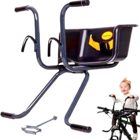 Imagem de Cadeirinha Bicicleta Dianteira Infantil Universal Com Nf