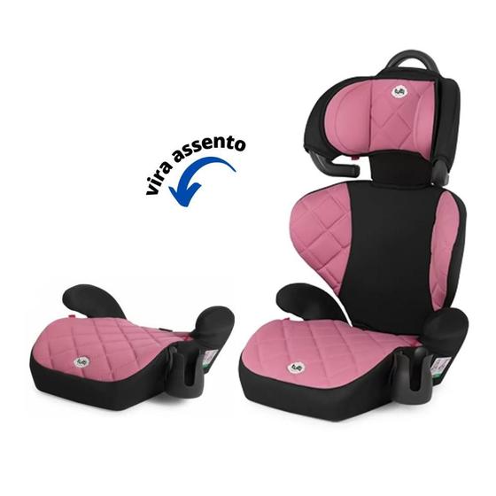 Imagem de Cadeirinha Cadeira De Bebê Para Carro Auto Infantil Rosa Baby