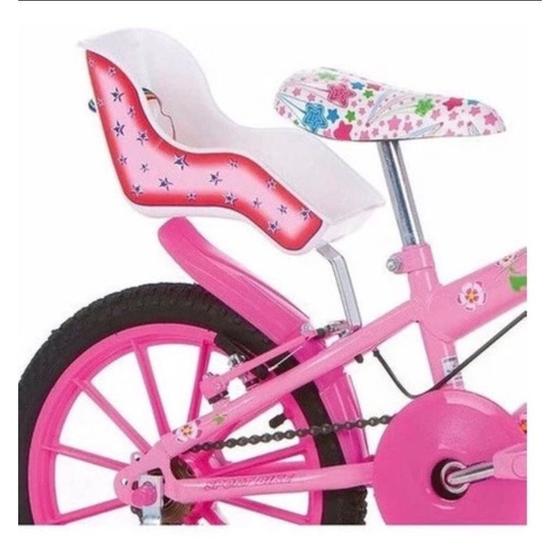 Imagem de Cadeirinha Cadeira Traseira Para Boneca Bike Bicicleta Aro 16 e 20