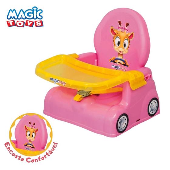 Imagem de Cadeirinha Com Bandeja para Alimentação Papinha do Bebê com Cinto Segurança