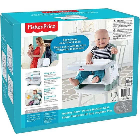 Imagem de Cadeirinha de alimentacao limpa facil fisher price mattel