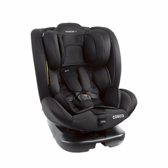 Imagem de Cadeirinha de Carro Evolutty 360 X 0 a 36kg com Isofix  Cosco Preta